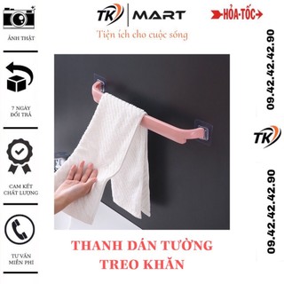 Thanh dán tường treo khăn, treo đồ đa năng
