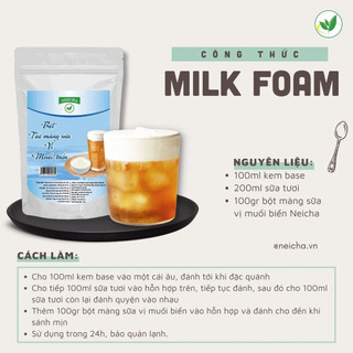 Bột tạo màng sữa vị Muối Biển 500g