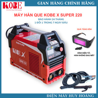 Máy hàn que nhật kobe x 220 mẫu mới nhất 2024 chuyên que hàn 3.2li