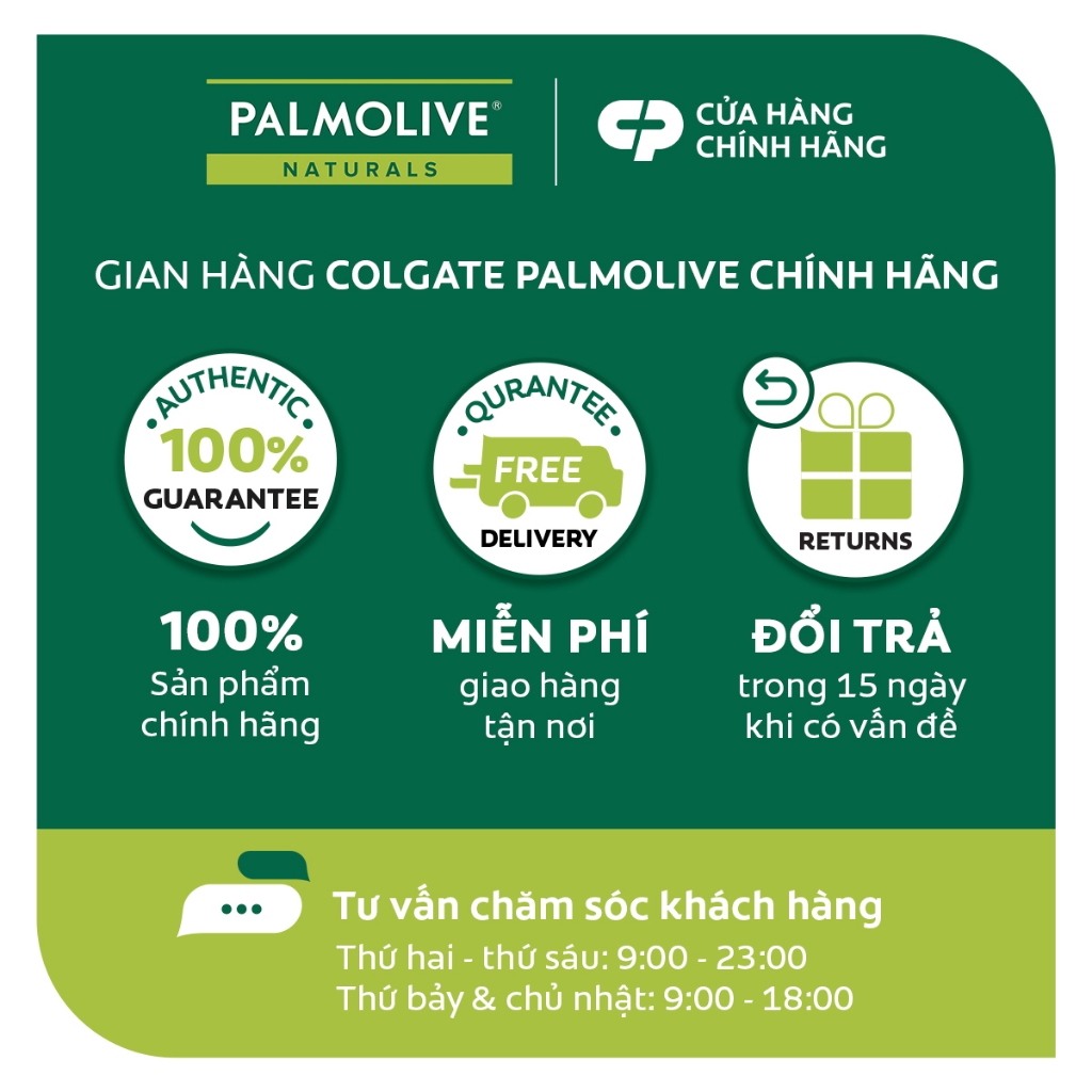 Bộ 5 Dầu gội Palmolive kèm xả 2 trong 1 chiết xuất thiên nhiên Suôn Mượt Óng Ả 180ml