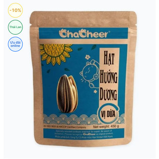 Hạt hướng dương chacheer vị dừa 450g