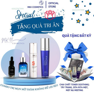 Bộ sản phẩm cho da mụn - mkii cosmetics