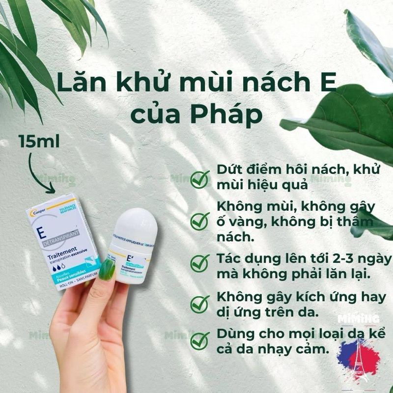 lăn khử mùi eti