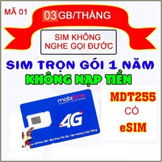 Sim 4G Mobifone 1 Năm