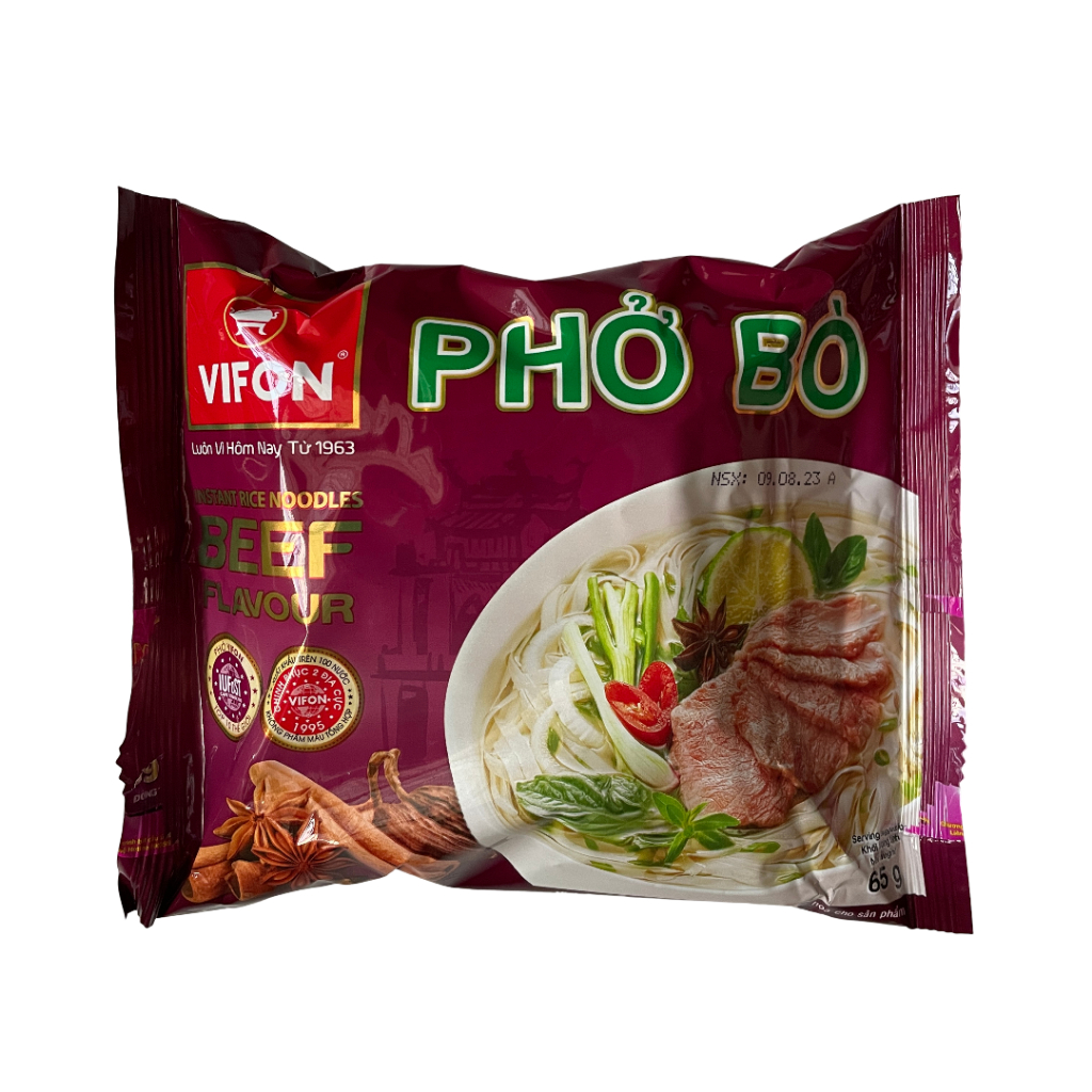 Lẻ 1 Gói Phở Bò Vifon Gói 65G