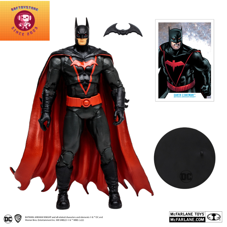 (HÀNG CÓ SẴN - CHÍNH HÃNG) MÔ HÌNH FIGURE DC MULTIVERSE MCFARLANE BATMAN EARTH 2 (BATMAN ARKHAM KNIG