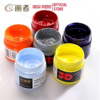 Màu nước acrylic 3d - 100ml - diy chính hãng - vẽ trên mọi chất liệu