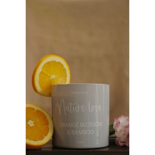 Nến thơm Potterwick mùi hương Orange Blossom & Bamboo