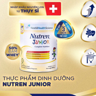Sữa bột nutren junior 800g, hạn sử dụng 10/24