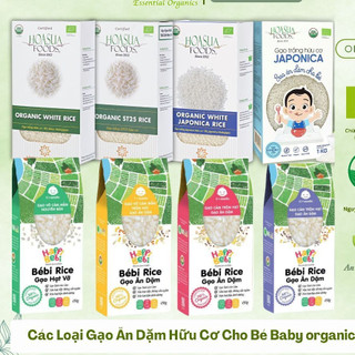Gạo Trắng Hữu Cơ Hoa Sữa 1kg An Toàn Sức Khỏe Cho Bé Ăn Dặm