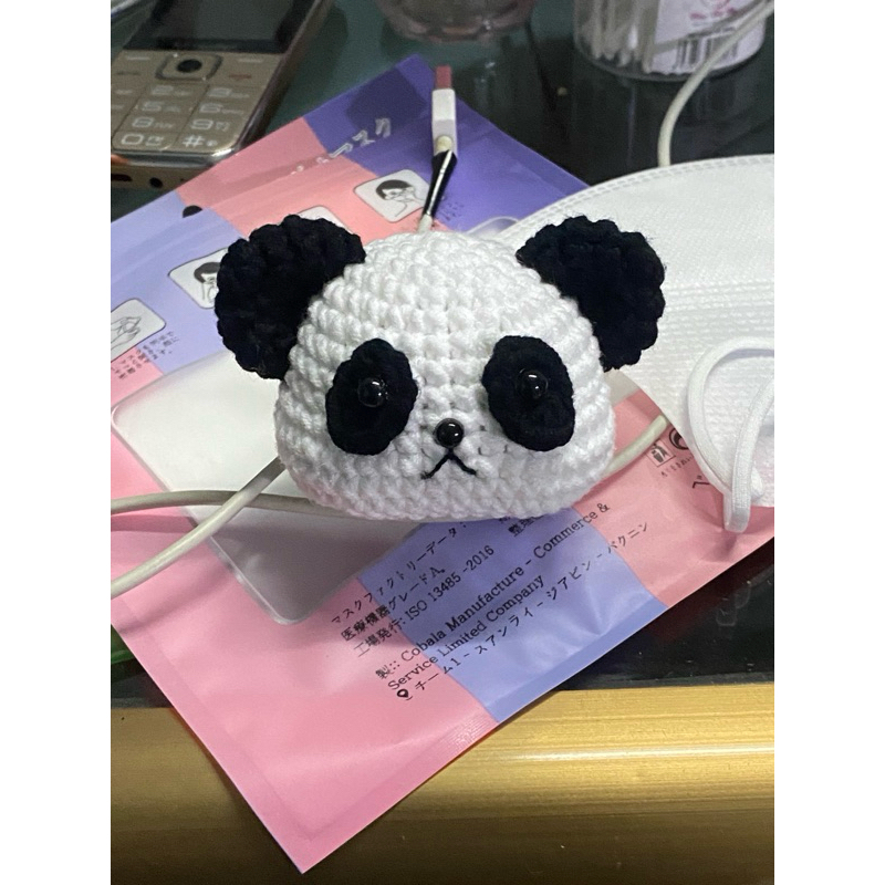 [by.LAINE] GẤU TRÚC len crochet handmade (ẢNH THẬT)