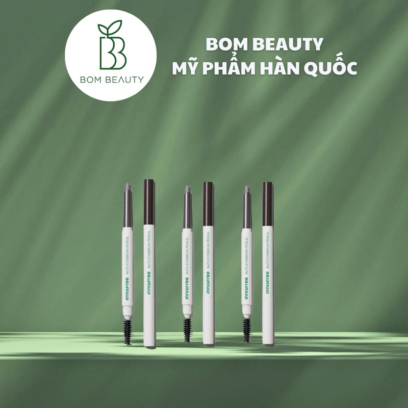 702- Chì kẻ mày 2 đầu INNISFREE AUTO EYEBROW PENCIL.