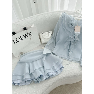 SET ÁO SƠMI KÈM CHÂN VÁY XẾP LY