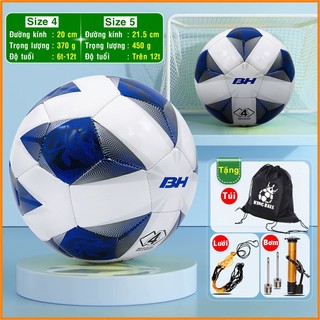 Quả Bóng Đá Size Số 3 4 5 Chính Hãng Trái Banh Da Trẻ Em Thi Đấu Sân Cỏ Nhân Tạo Giá Rẻ