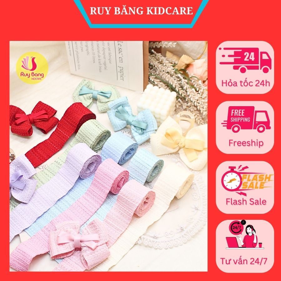 Ruy băng dạ tweed