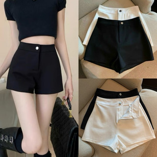 Quần short dance skiny chất umi hàn nữ cạp khóa dày dặn co giãn M700