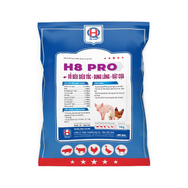 H8 PRO Siêu Vỗ Béo