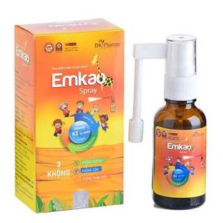 [DATE 16/3/2025]Emkao Spray Vitamin K3 D2 250ml Dạng Xịt Tiện Dụng