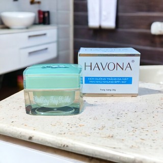 Kem Dưỡng Trắng Da Mặt mịn như nhung Havona E16 20g