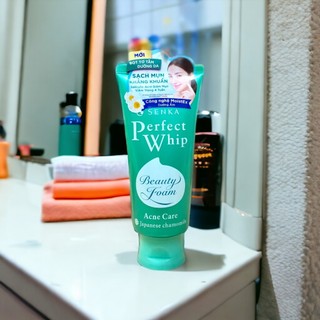 Senka Perfect Whip Acne Care - Sửa rửa mặt dành cho da mụn