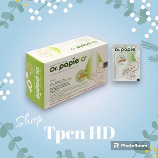 Dr Papie gạc rơ lưỡi bảo vệ răng miệng cho bé