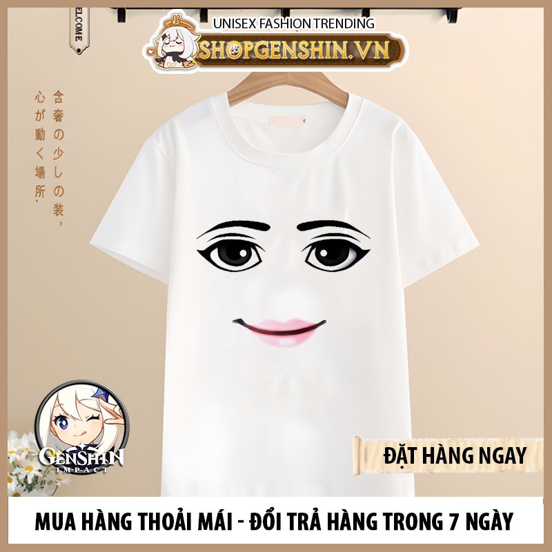 Áo Thun Game Roblox face meme cực chất giá rẻ siêu HOT