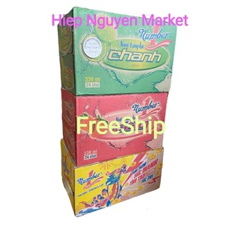 Thùng 24 chai nước Tăng lực Number one