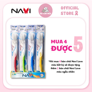 [MUA 4 TẶNG 1] Bàn chải NAVI - LOVE ( Chính hãng)