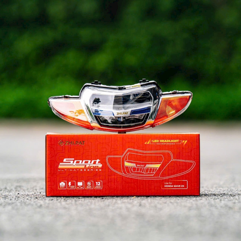 Pha đèn led 2 tầng Chính Hãng Zhipat Wave ZX-Wave Alpha 2002-2005 (wave nhỏ 2 pha)