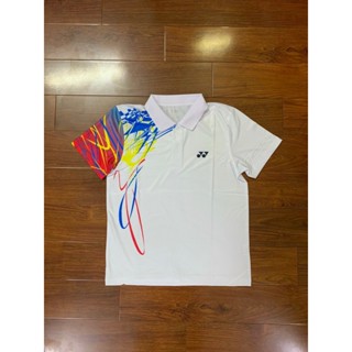 Áo cầu lông nam nữ có cổ mã 1825 siêu thoáng khí