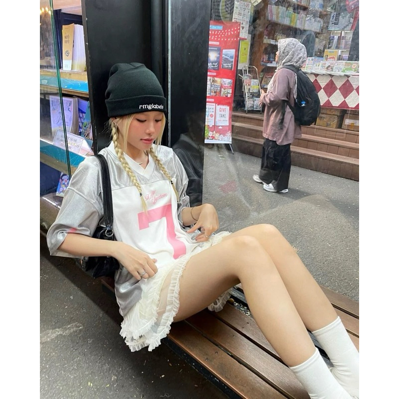 Áo Thun Thể Thao Bóng 7 Nơ [FREESHIP]🌸Áo Phông Tay Lỡ Form Rộng Unisex Sport🌸 | BigBuy360 - bigbuy360.vn