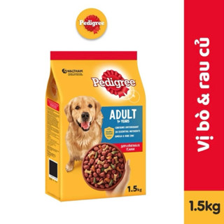 Thức ăn dạng hạt Pedigree cho chó trưởng thành túi 1.5kg