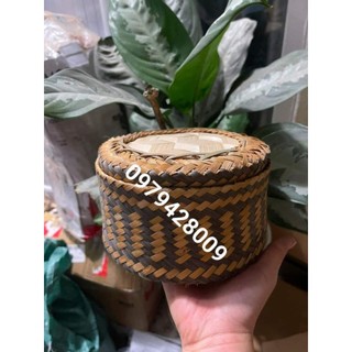 Ếp đựng xôi người thái tây bắc.
