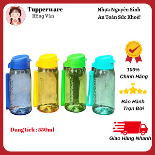 Bình nước Tupperware Lohas Flask 550ml - Nhựa nguyên sinh, an toàn cho sức khỏe