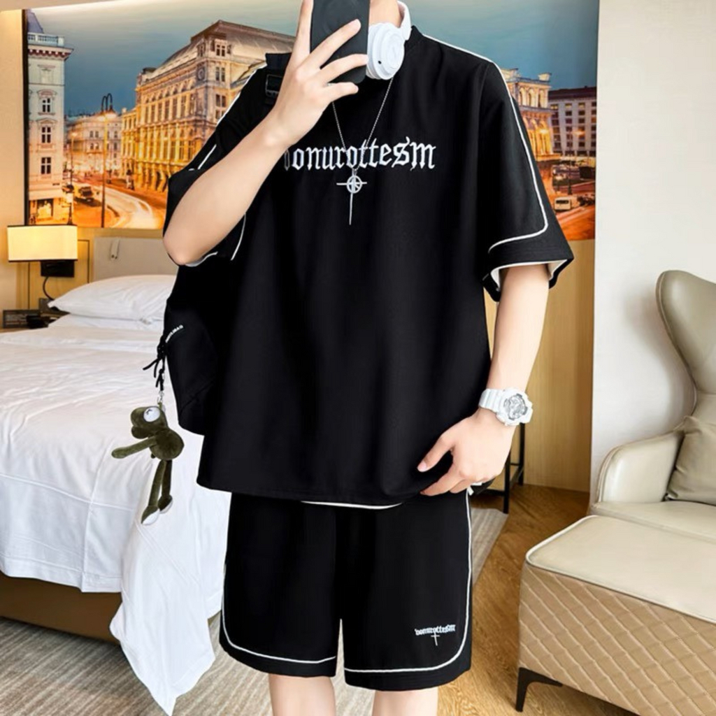 Bộ Cộc Hè Chữ Thập Vải Xốp Cực Đẹp Chất Cotton Mẫu Hot 2024 Tổ Ong Thoáng Mát