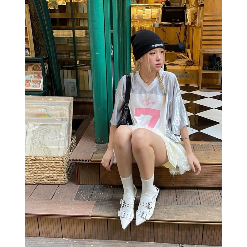 Áo Thun Thể Thao Bóng 7 Nơ [FREESHIP]🌸Áo Phông Tay Lỡ Form Rộng Unisex Sport🌸 | BigBuy360 - bigbuy360.vn