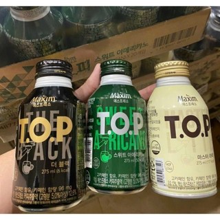 Cà phê maxim top hàn quốc, sweet americano, the black, master latte 275ml