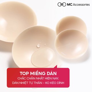 Miếng Dán Ngực M C MR & MRS CAP Mềm Mại Màu Da Giống Thật Không Lộ (HỘP 2 MIẾNG)