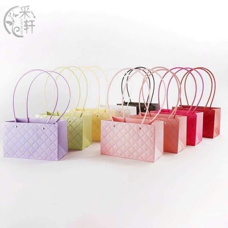 Combo 10 giỏ cắm hoa trần trám hàn quốc