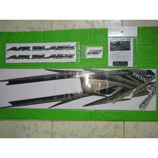 Trọn bộ tem Airblade Fi 2010 màu đen hàng nhập Thái Lan chất lượng cao dành trang trí riêng cho dòng xe này