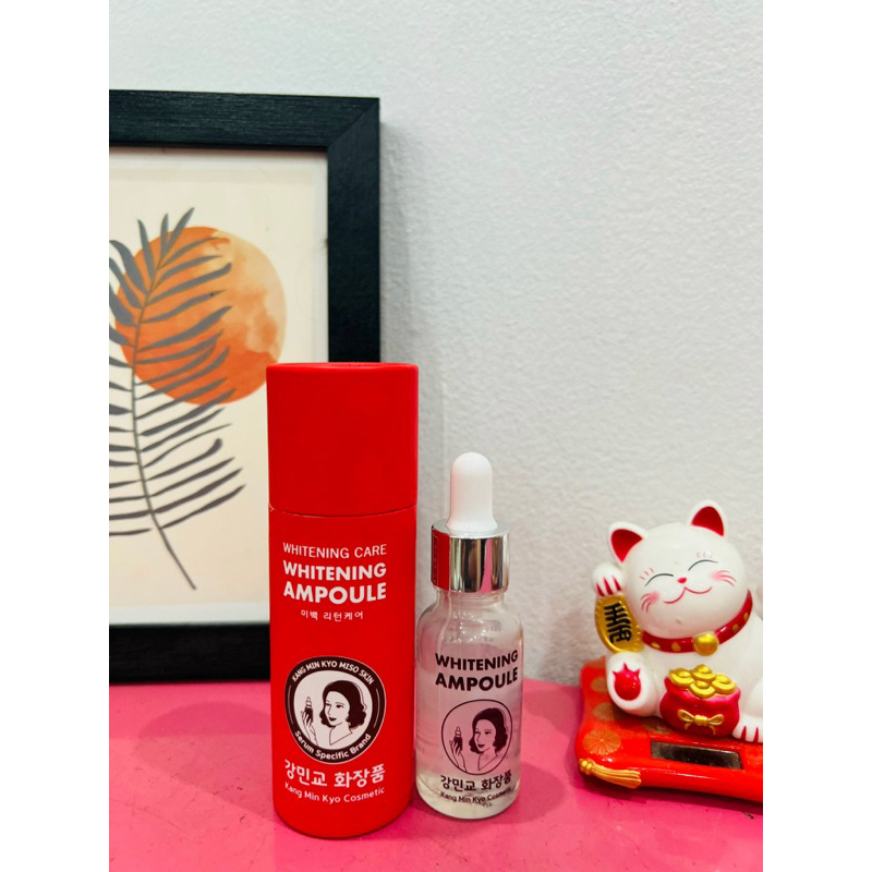 Tinh chất dưỡng trắng chứa Glutathione Kang Min Kyo Cosmetic Whitening Care Ampoule fullsize 20ml (H