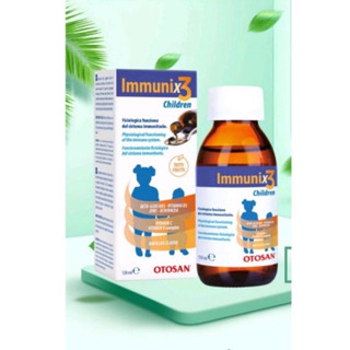 Immunix 3 children Siro tăng cường đề kháng,cân bằng vi sinh đường ruột, bổ sung vitamin cho trẻ