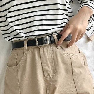 Thắt lưng nữ DN36 dây nịt nữ bản 2.3cm da PU phong cách Hàn Quốc