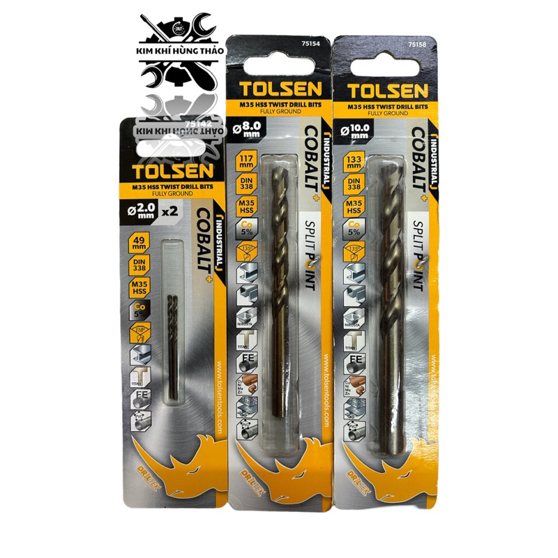 Mũi Khoan Inox Tolsen