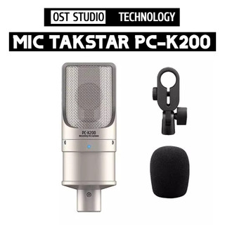 Micro takstar pc-k200 phiên bản mới nhất 2024 - mic thu âm livestream phòng thu studio pc k200 microphone pc-k200