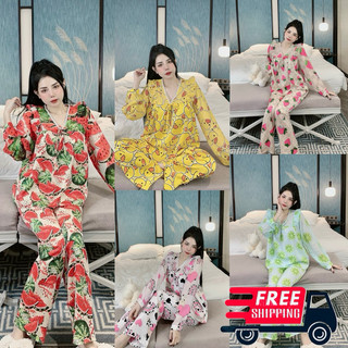 Bộ pijama lụa tiểu thư mịn mát form 40-60kg