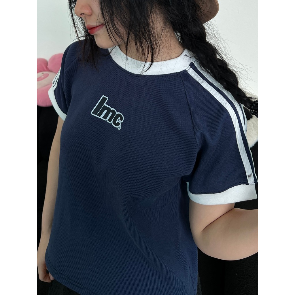 ÁO BABY TEE LMC TAY SỌC UNISEX A53