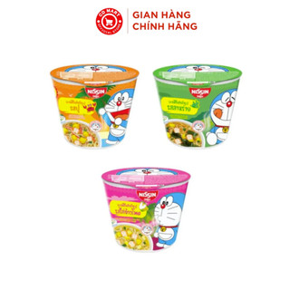 Mì ly trẻ em Nissin Doremon Thái Lan (đầy đủ 5 vị)