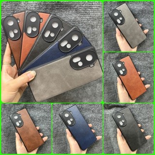 Case ốp lưng Oppo Reno 11 5G dẻo kiểu da mềm mịn ôm máy bảo vệ camera