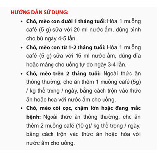 BIO MILK sữa bột thay thế cho chó mèo mọi lứa tuổi